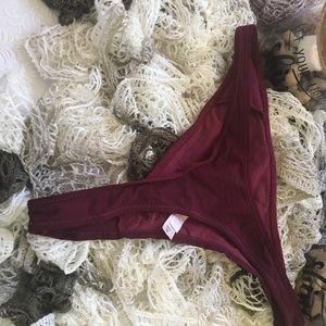 Victoria's Secret Intimates & Sleepwear - 💖Maroon Velvet VS Panties💖 Victoria's Secret Intimates & Sleepwear - 💖Maroon Velvet VS Panties💖
